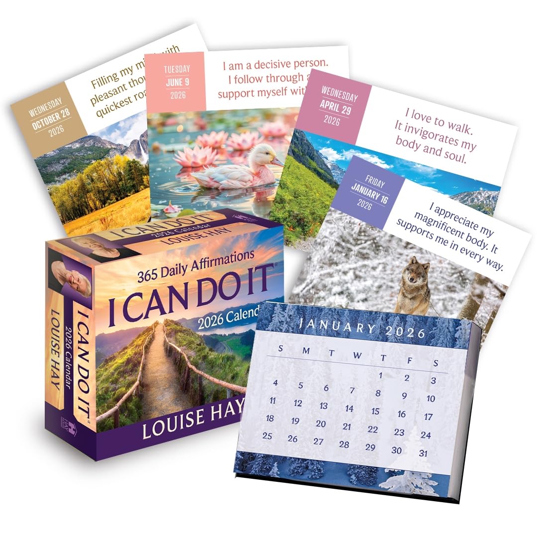 Louise Hay : 365 Daily Affirmations - I Can Do It 2026 Calendar