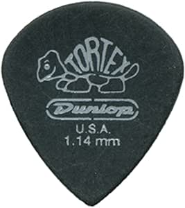 DUNLOP JAZZ3 TORTEX 1.14MM BLACK 12PIKPAK