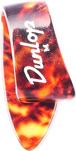 DUNLOP MEDIUM 4PAK BROWN SHELL THUMPICKS