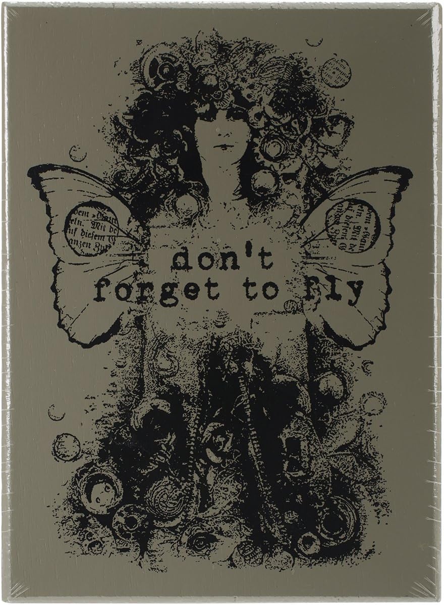 Prima Wood Mounted Stamp Don't Forget to Fly