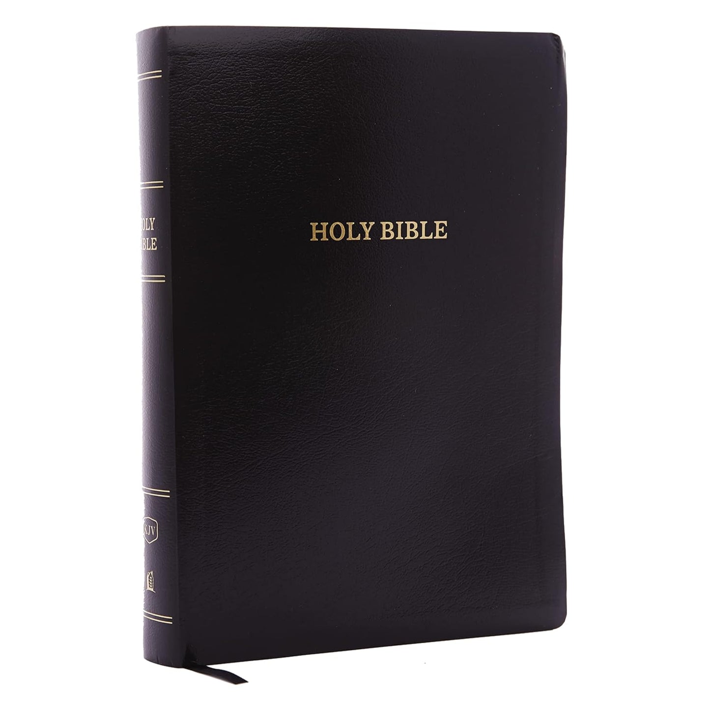 kjv super giant print reference bible black leatherflex