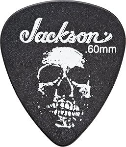 Jackson 451 skull picks black medium .73mm 298-7451-800
