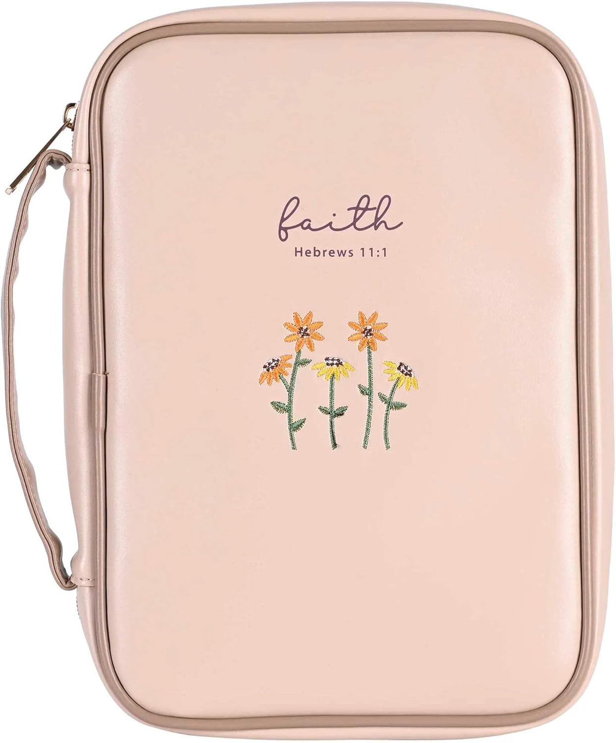 Faith Bible Cover - Tan