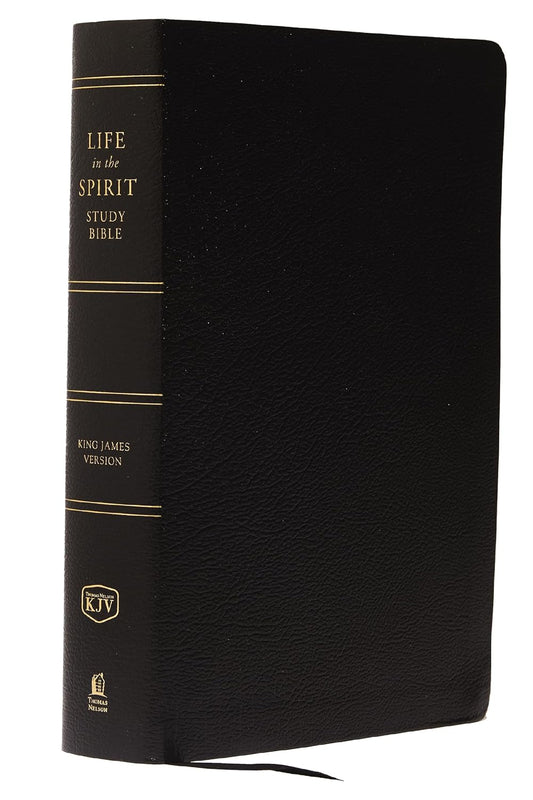 Life in the Spirit study bible-black bonded leather