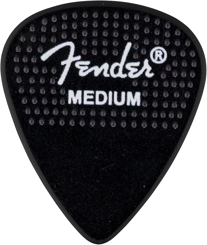 fender dotted cellulose picks 12 picks medium