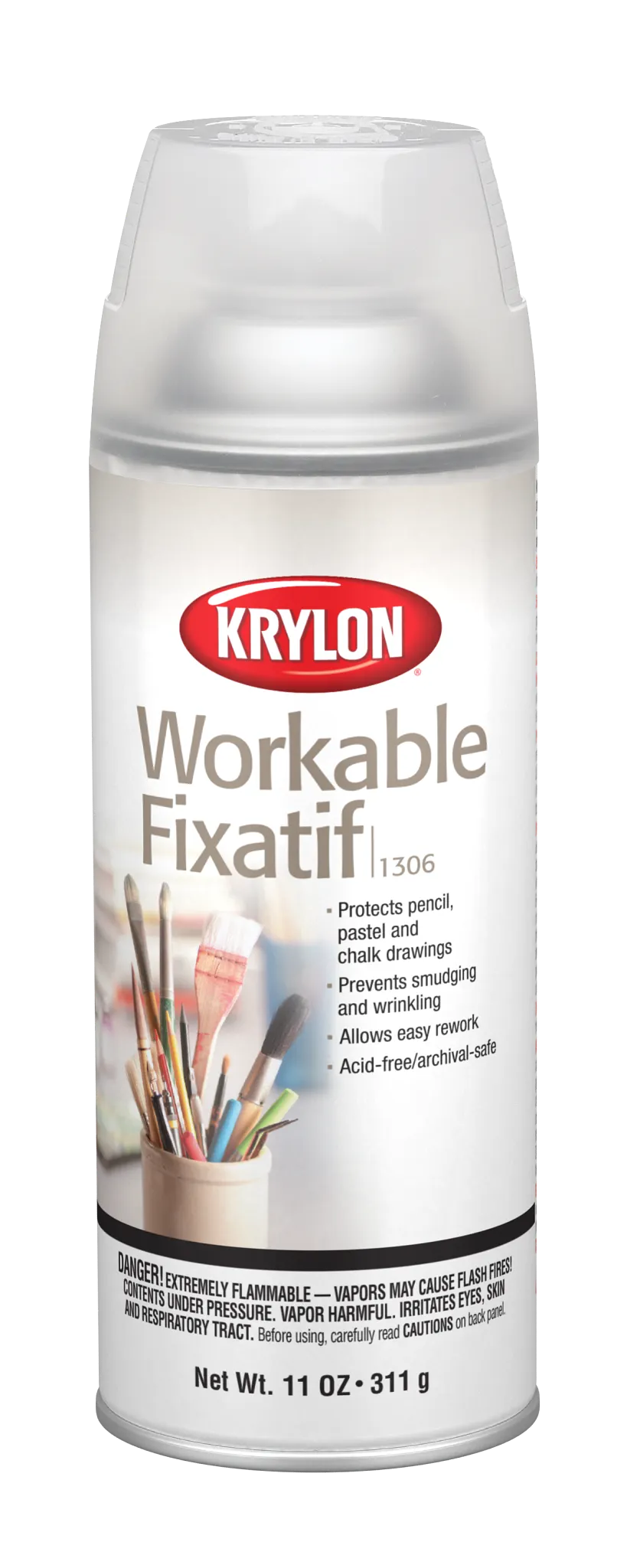 Krylon Workable Fixatif Aerosol Spray 11 oz