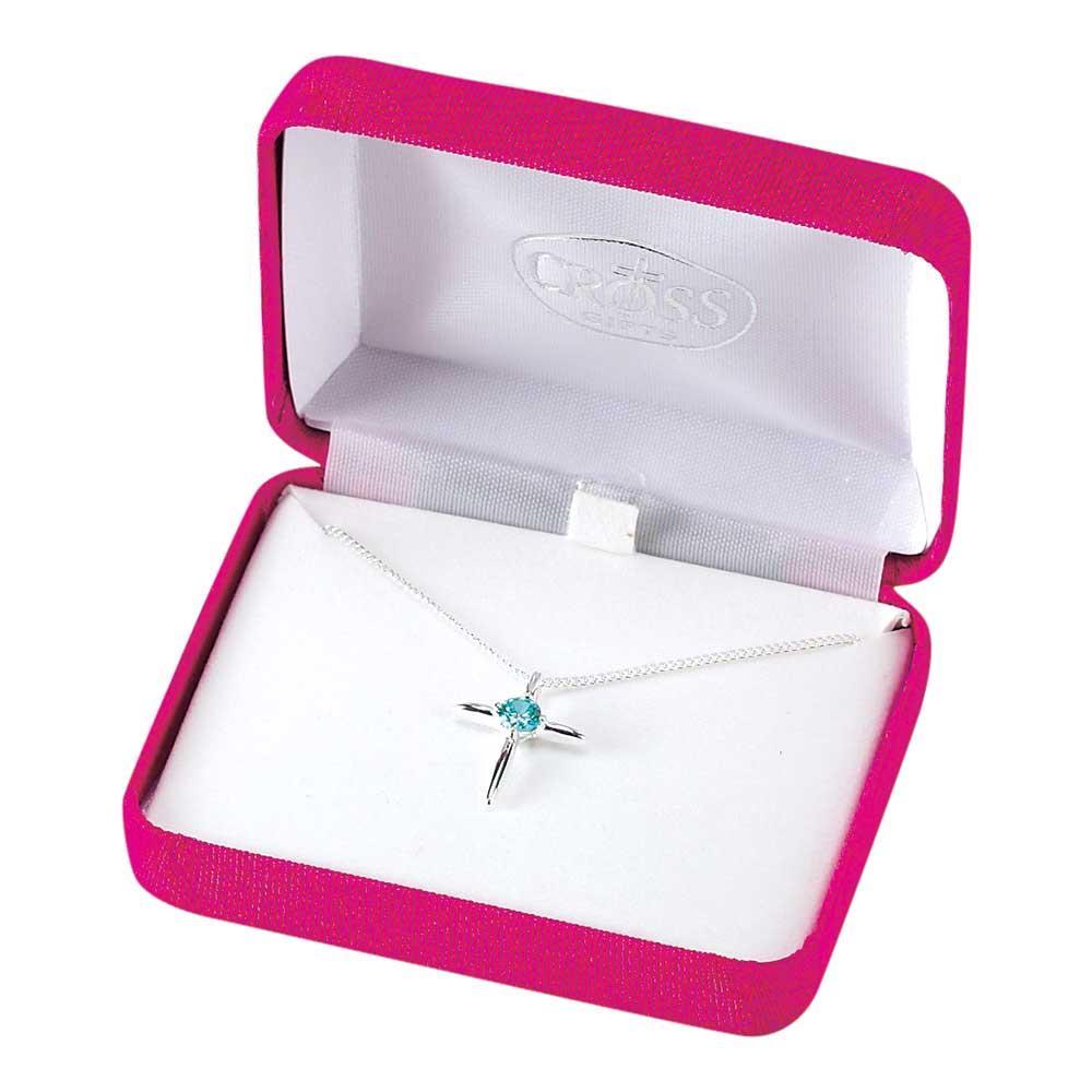 Birthday Cross 18" Chain
