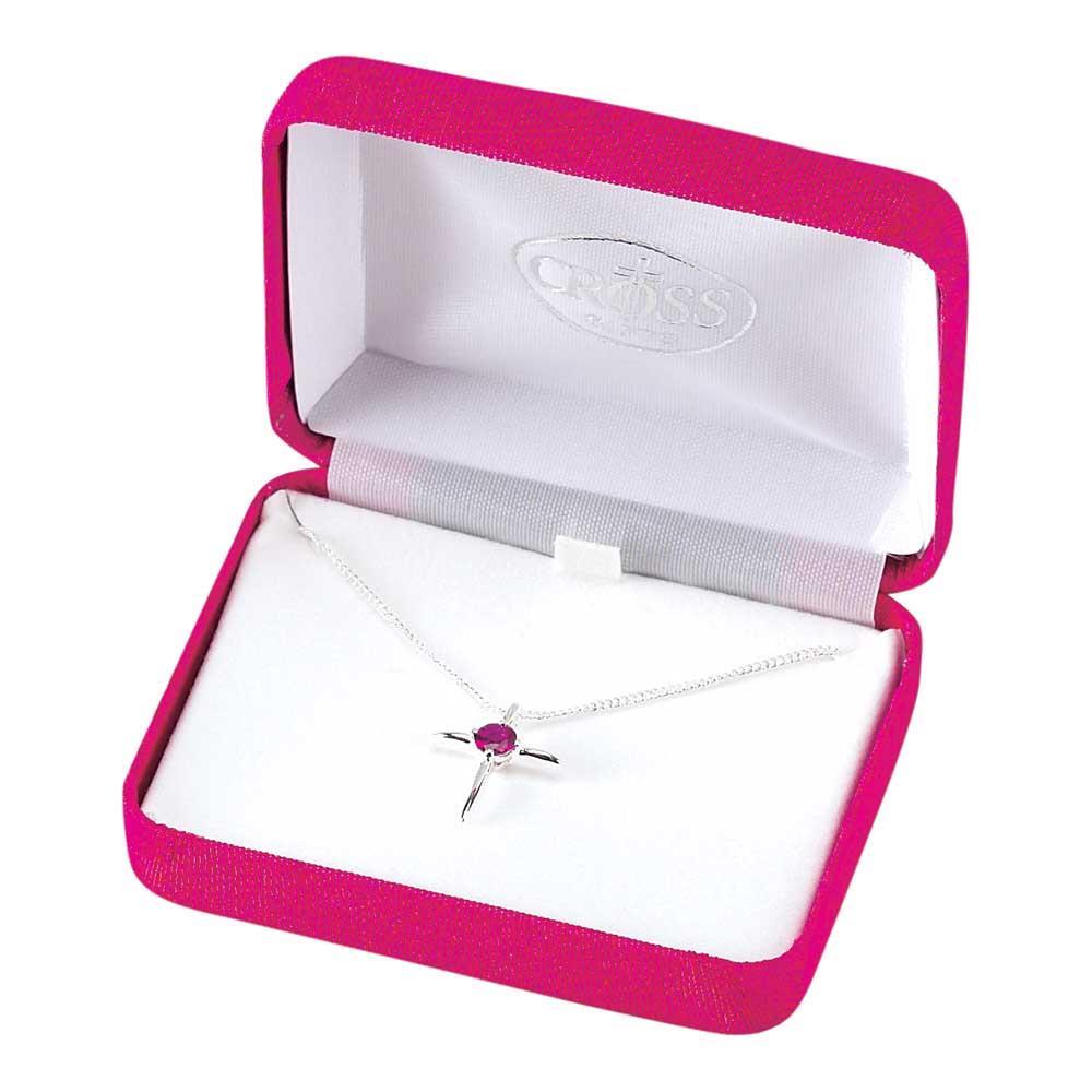 Birthday Cross 18" Chain