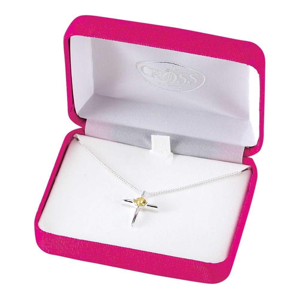 Birthday Cross 18" Chain