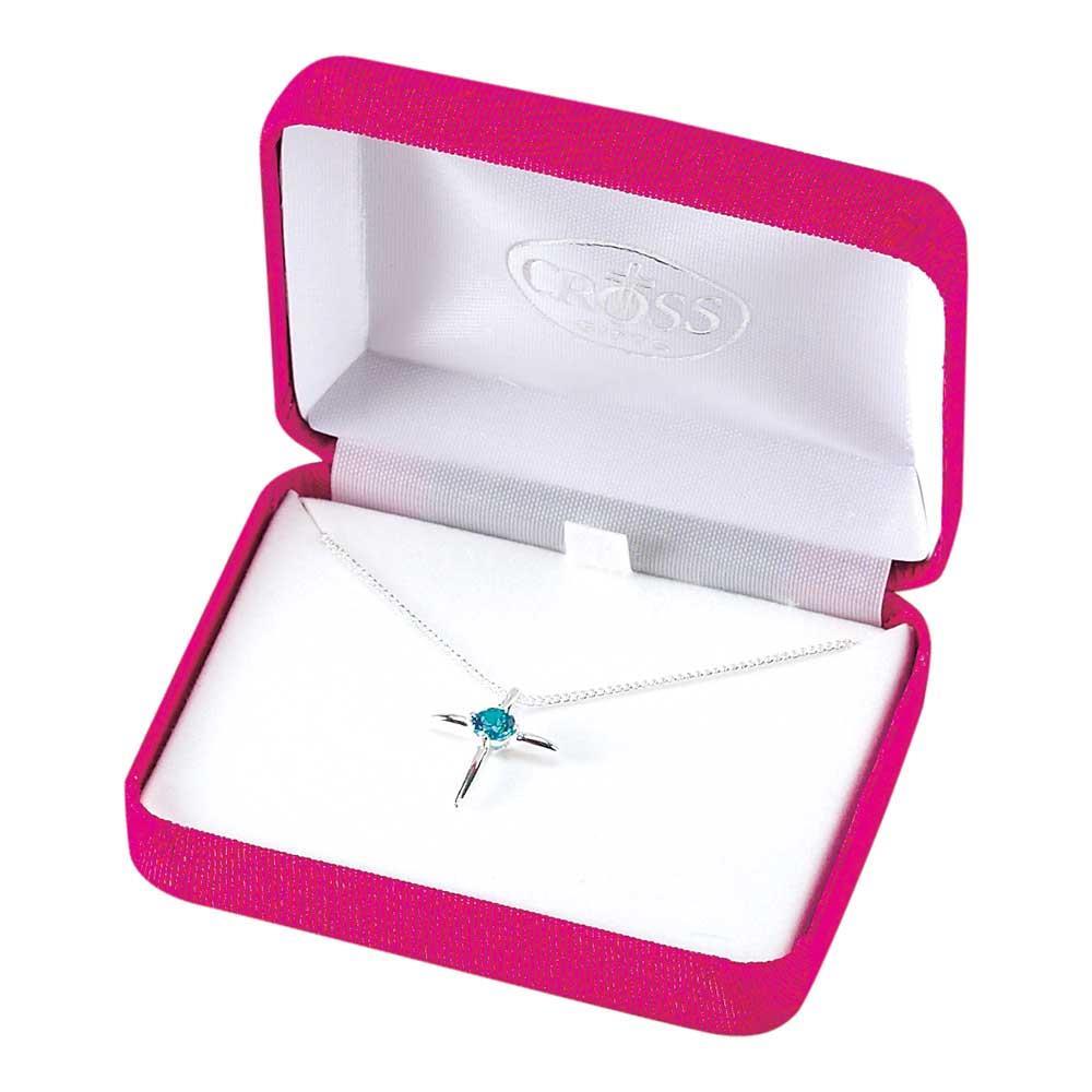 Birthday Cross 18" Chain