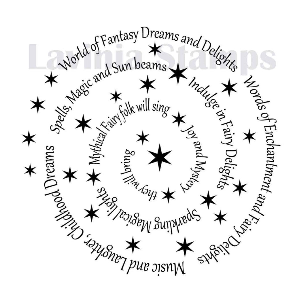 Lavinia Clear Stamp Spiral of Spells