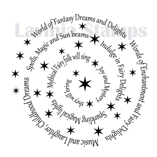 Lavinia Clear Stamp Spiral of Spells
