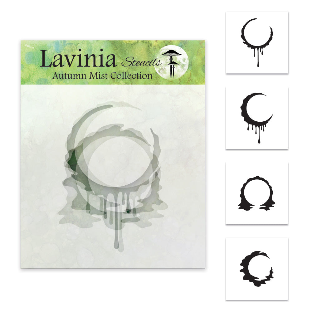 Lavinia Stencil Autumn Mist collection