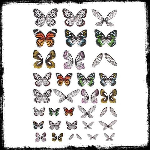 Tim Holtz Transparent Wings 72 piece