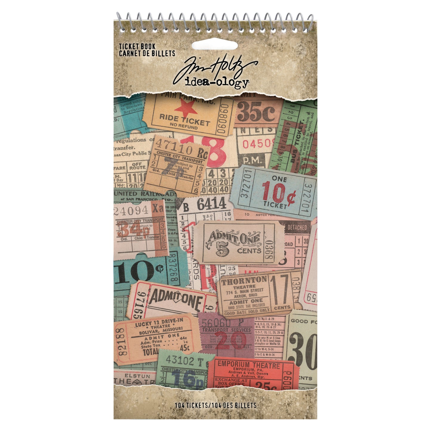 Tim Holtz Idea-Ology : Ticket Book