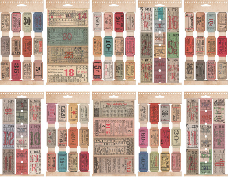 Tim Holtz Idea-Ology : Ticket Book