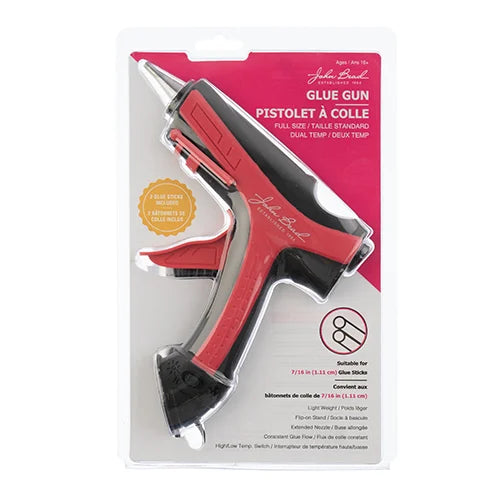 Glue Gun Dual Temp Hi Low Switch 6.7x6.5in Pro Quality with