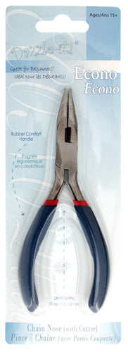 Dazzle-it Econo Pliers Chain Nose w/Cutter