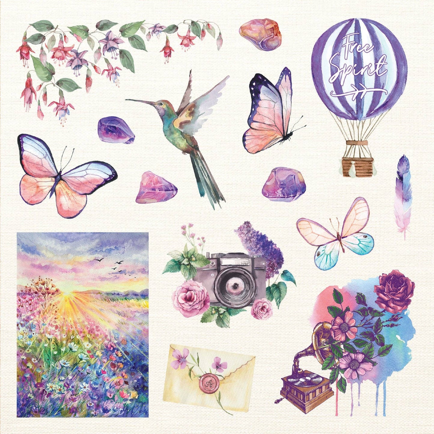 Boho Dreamss Sticker Book