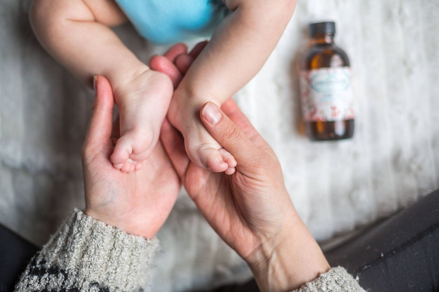 Baby Oil 3.5 fl oz Anointment Baby Massage Natural Skin Care