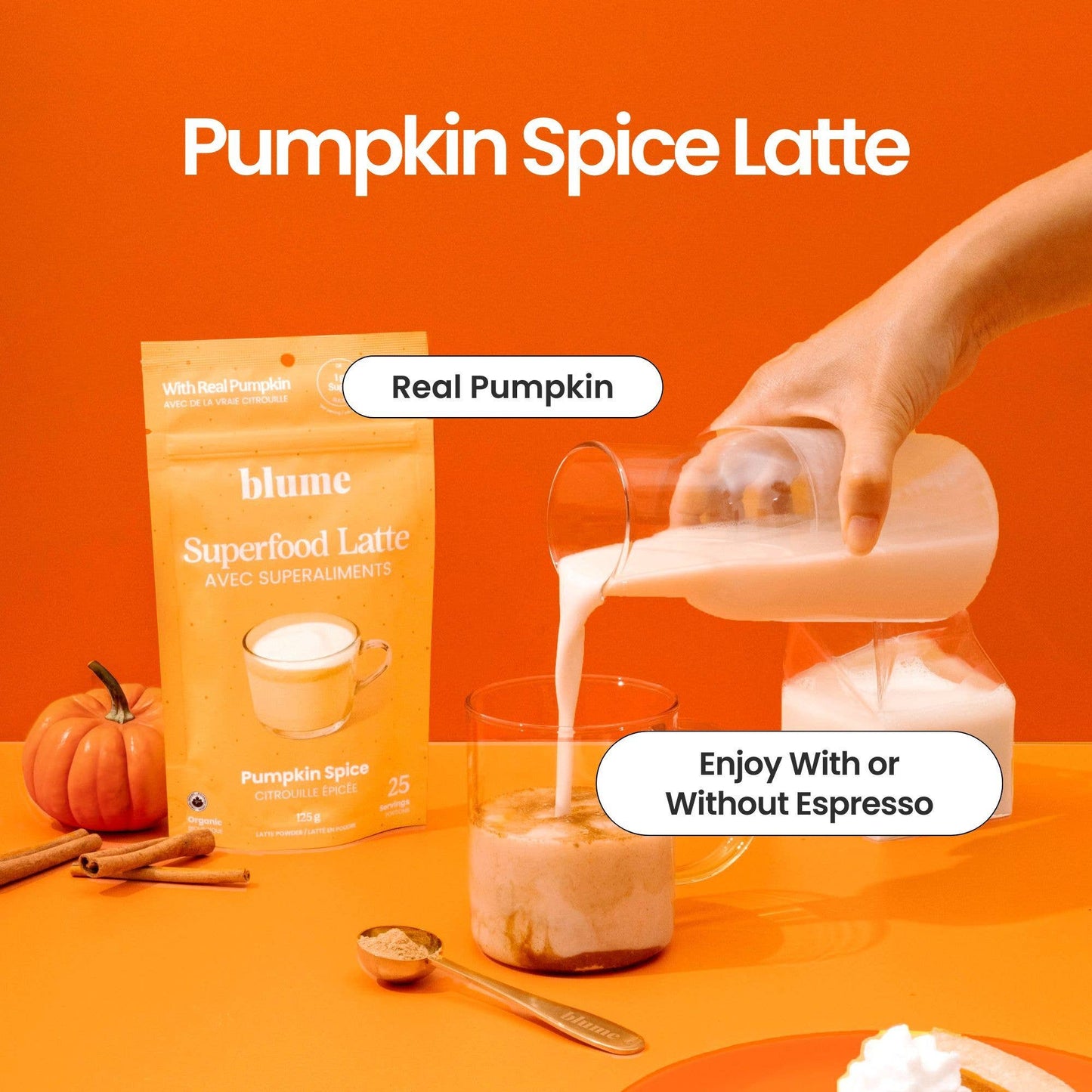 Blume Superfood Latte Powder Pumpkin Spice