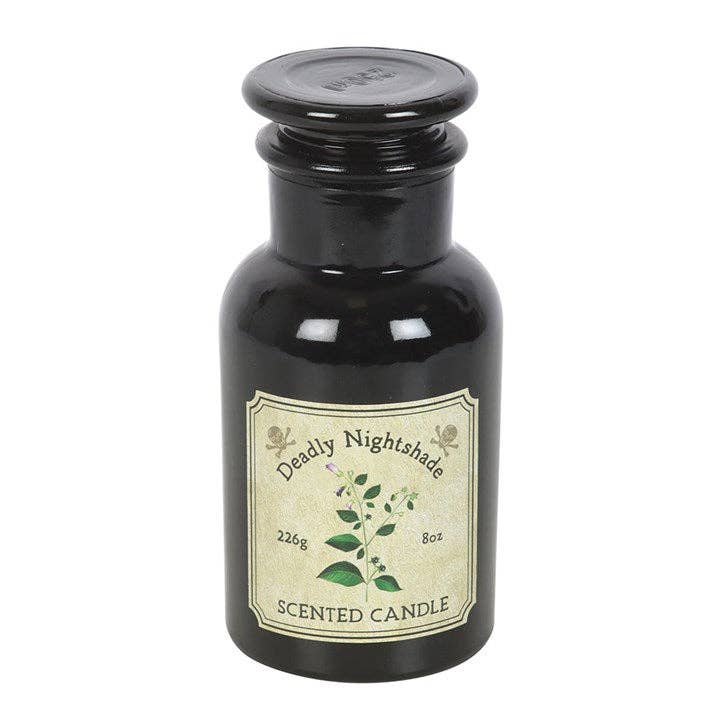 Something Different Wholesale Deadly Nightshade Gothic Apothecary Candle