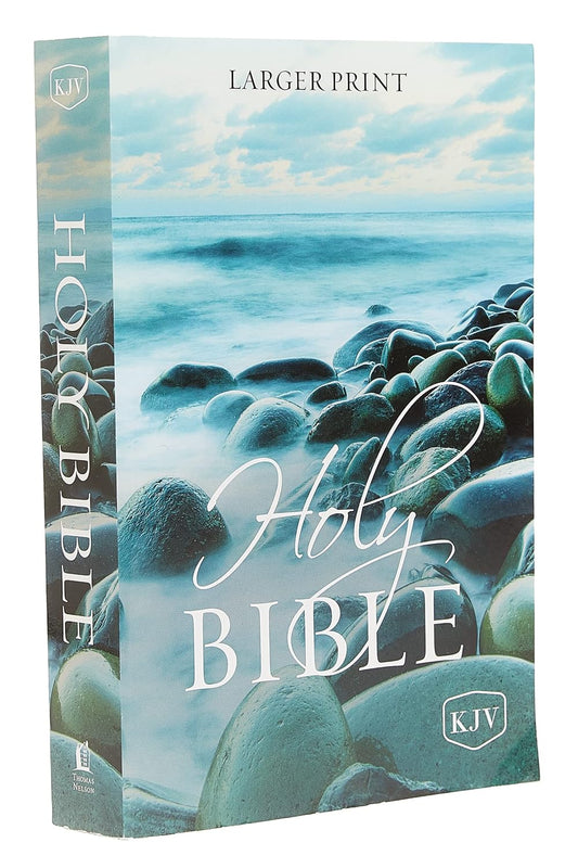 KJV Larger Print Holy Bible-softcover