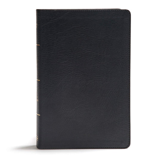 KJV GIANT PRINT REF BLACK LEATHERTOUCH INDEXED
