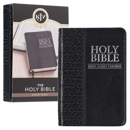 KJV-POCKET BIBLE LUXLEATHER