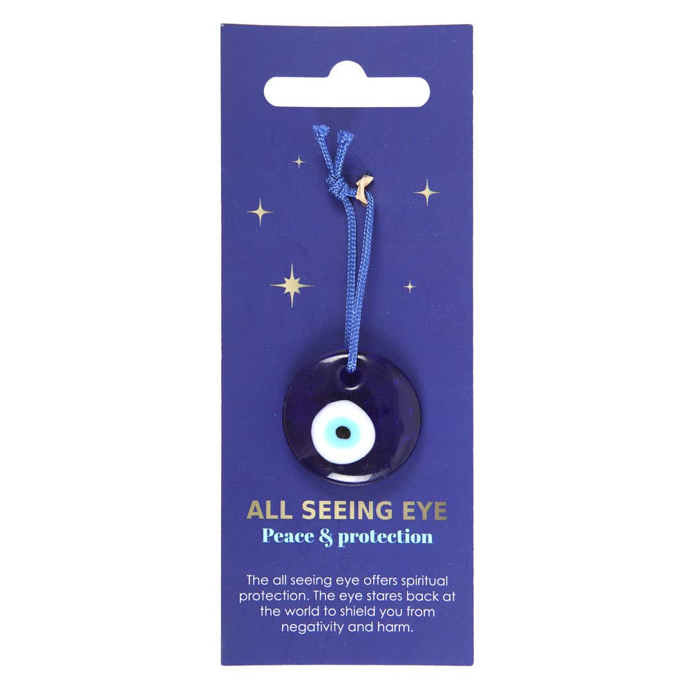 Something Different Wholesale Glass All Seeing Eye Protection Charm