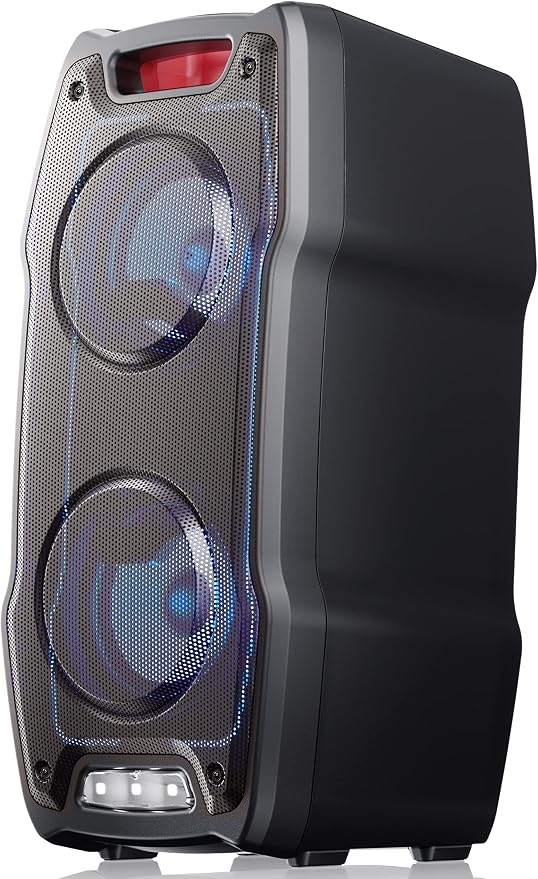 Sharp PS-929 Party Speaker System with Microphone - Portable Bluetooth Speaker - 200 W
