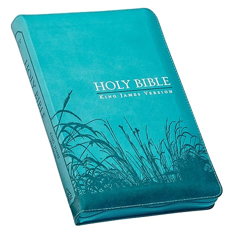 KJV The Holy Bible Deluxe Gift Bible Teal