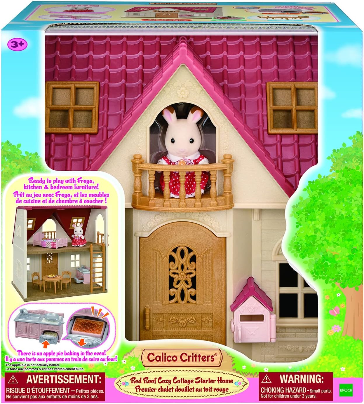 Calico Critters - Red Roof Cozy Cottage Starter Set