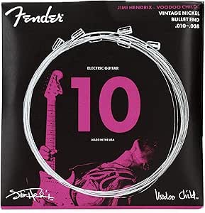 FENDER VOODOO CHILD .08-.038 JIMI HENDRIX BULLET END STRING