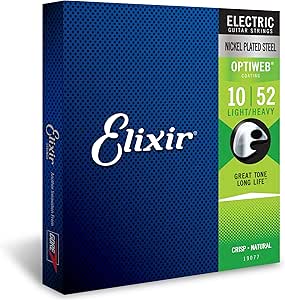 ELIXIR OPTIWEB 19077 LIGHT-HEAVY ELECTRIC GUITAR STRINGS