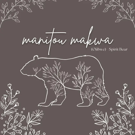 Manitou Makwa Bear Medicine Anishinaabe Spirit Bear