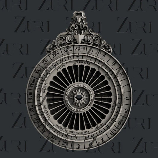 Zuri Lunar Calendar Mould