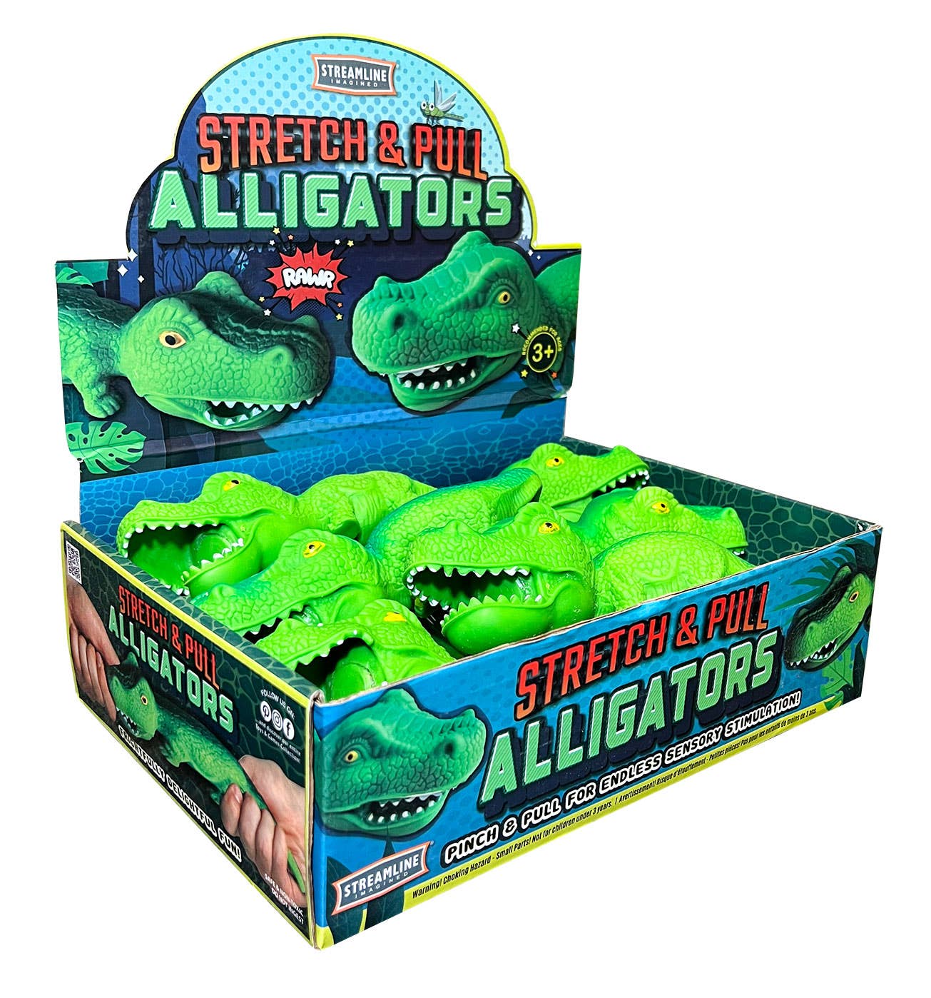STRETCH AND PULL ALLIGATORS
