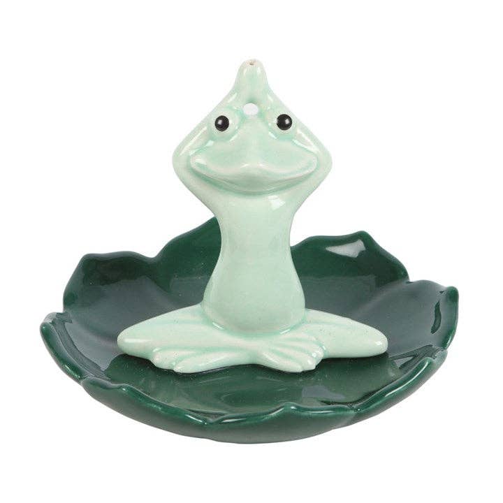 Something Different Wholesale Yoga Frog Incense Stick Holder