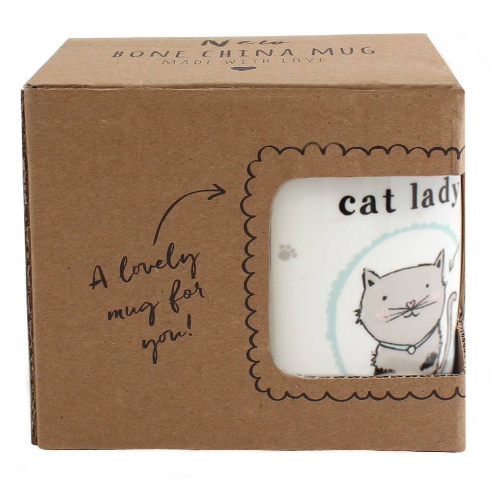 Something Different Wholesale Crazy Cat Lady Boxed Mug