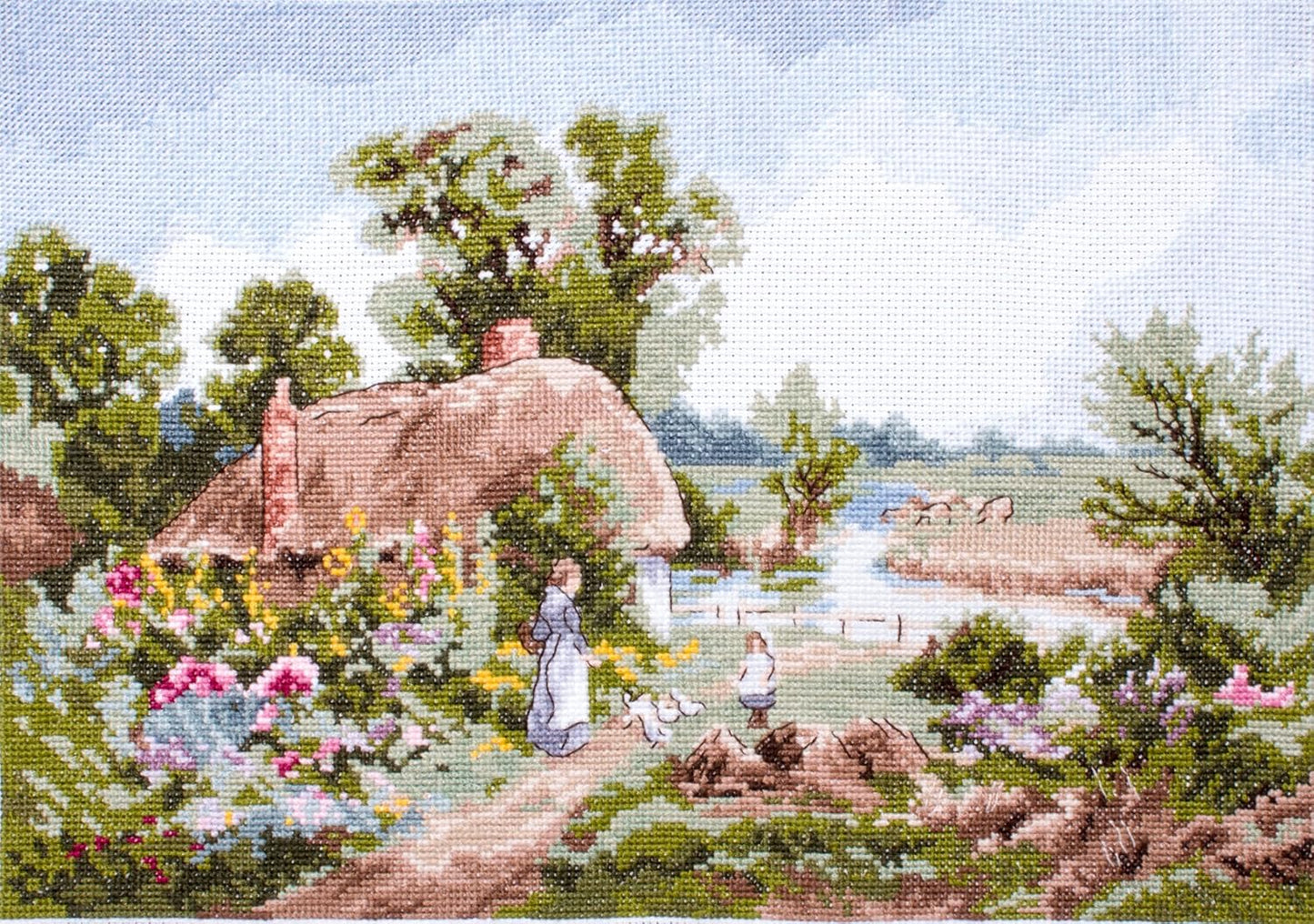 RURAL ENGLAND THE CROFT CROSS STITCH