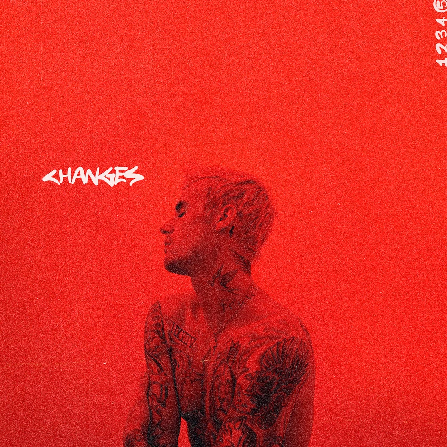 Changes Red - Justin Bieber Vinyl