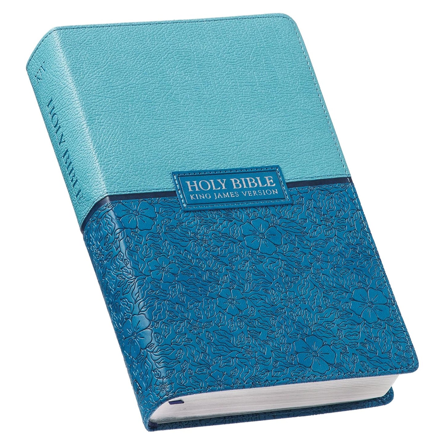 KJV The Holy Bible Giant Print - Blue