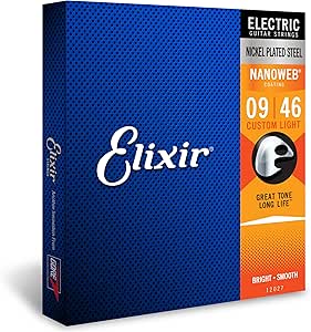 Elixir Custom Light .009-.046 Electric Guitar Strings
