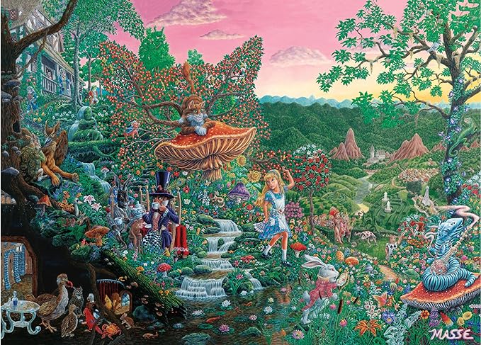 Wonderland 1000 Piece Jigsaw Puzzle