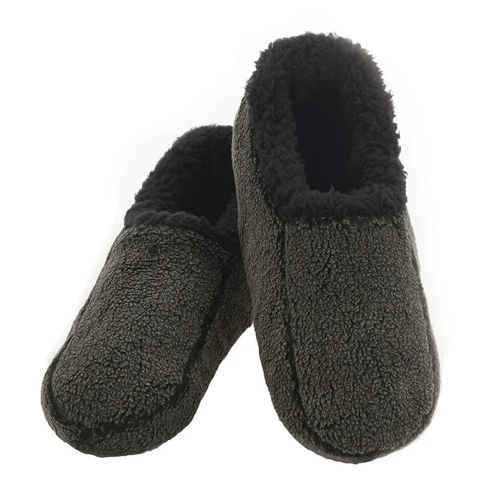 Snoozies! - Men's Two Tone Black - Size Variety