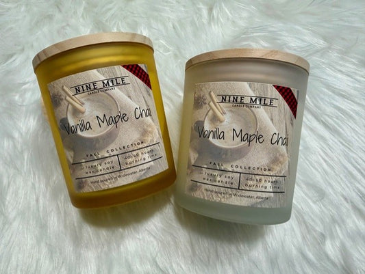 Nine Mile Candles - Vanilla Maple Chai (Melts, Candles and Soap)