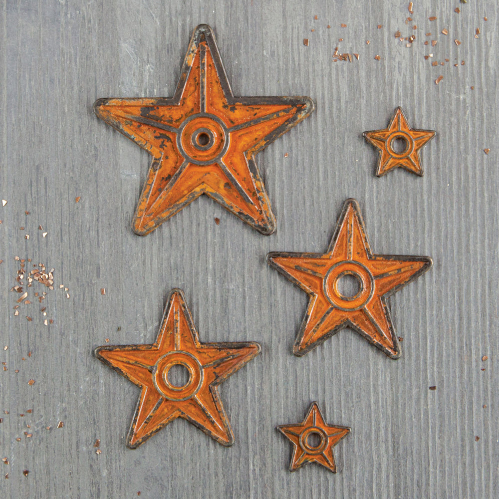 Prima Finnabair Mechanicals Barn Stars