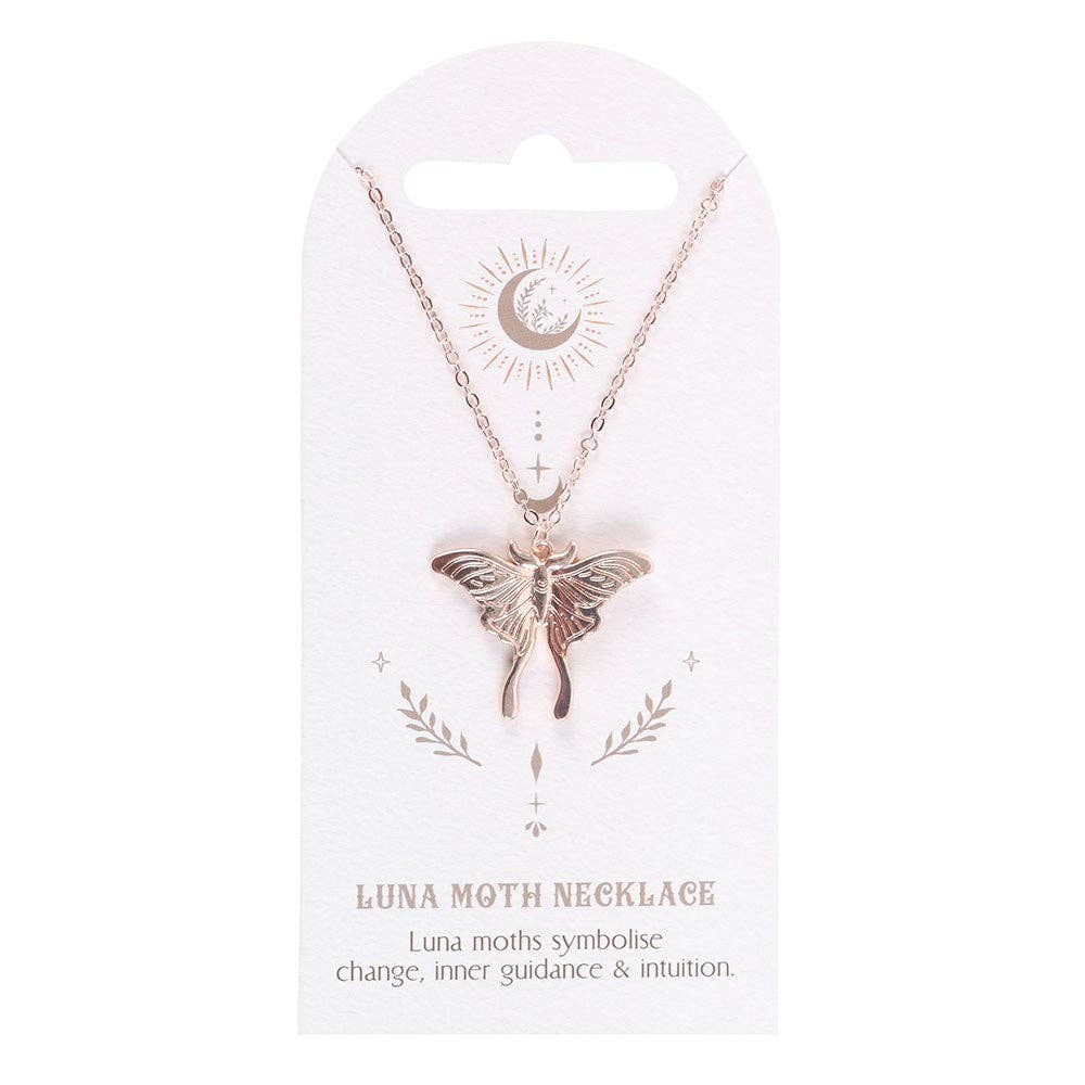 Something Different Wholesale Luna Moth Pendant Necklace