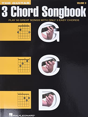 Hal leonard 3 chord songbook for guitar